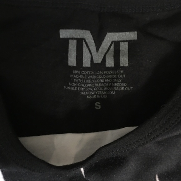 Men’s Floyd Mayweather TMT “The Money Team” Hard Work dedication tank Shirt Sz S - Picture 3 of 12